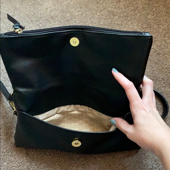 Charming Charlie Fold Over Clutch - Picture 3 of 4